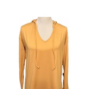 LuLaRoe Eliza Hoodie Size M Leggings Material